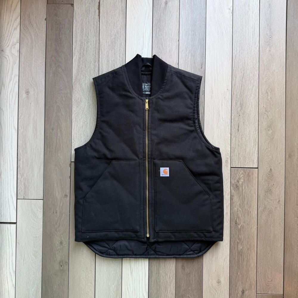 Carhartt black workwear vest relaxed